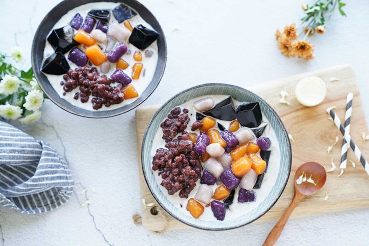 🍧DIY Grass Jelly Bowl Dessert DIY仙Q仙草碗