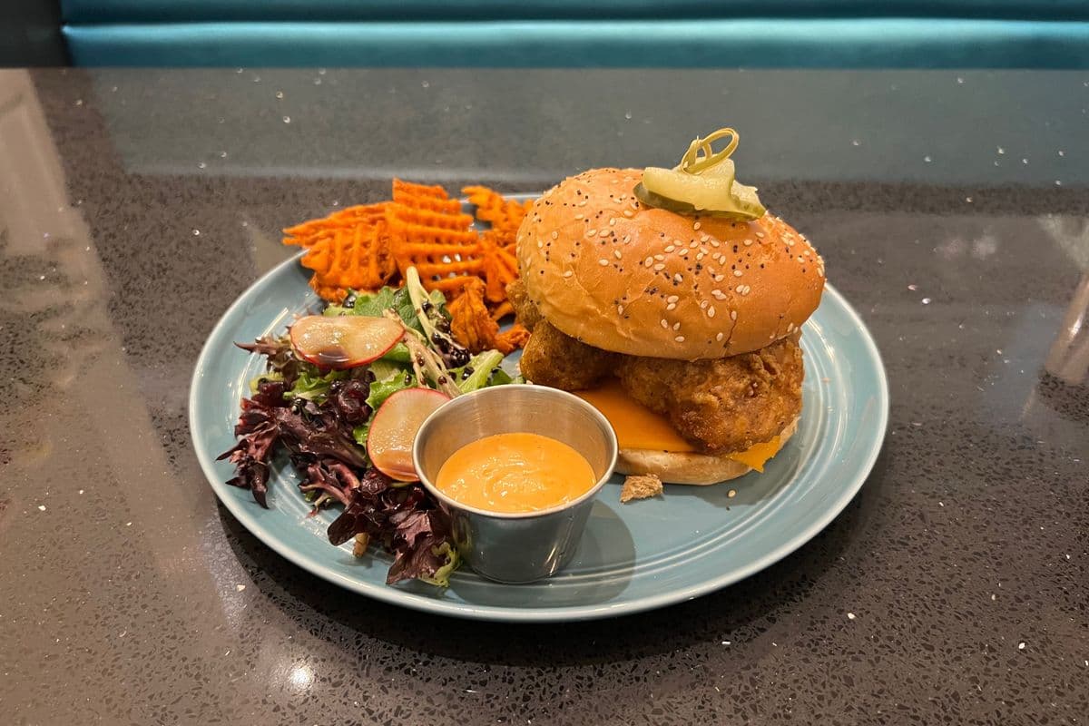 Fried Chicken Burger