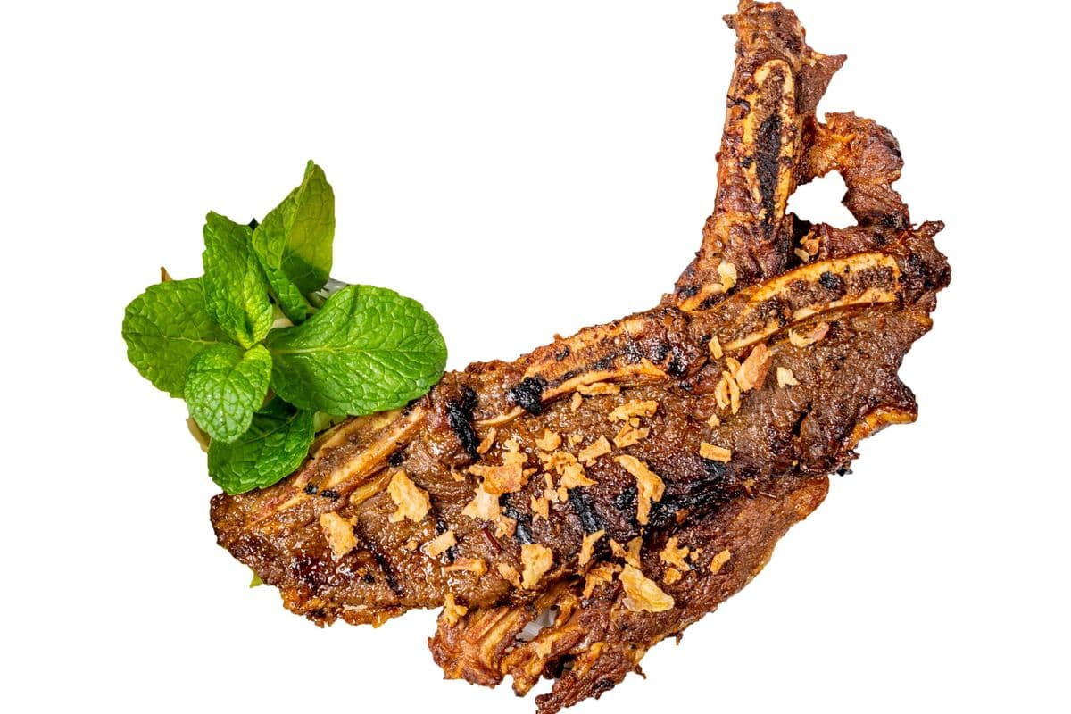 D20. Grilled Beef Ribs