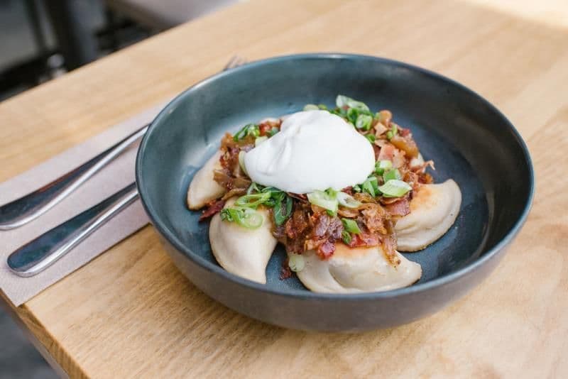 POTATO CHEDDAR PEROGIES