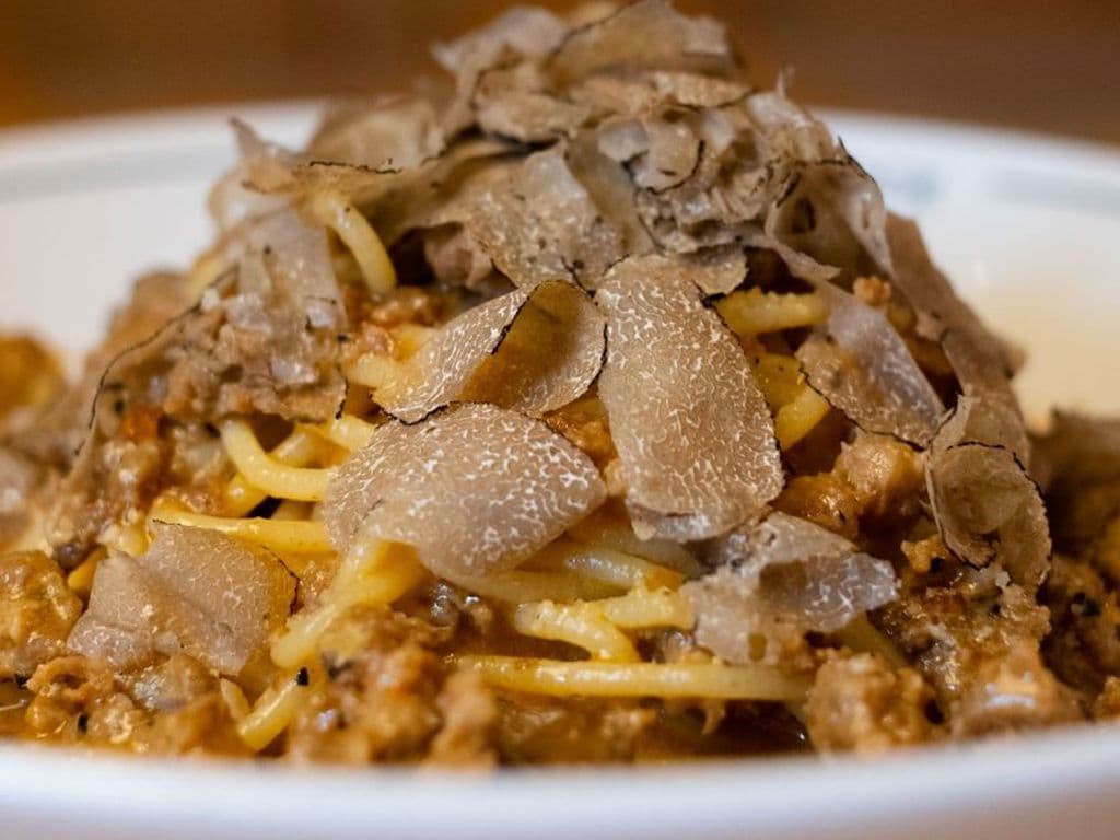 Spaghetti alla Norcina