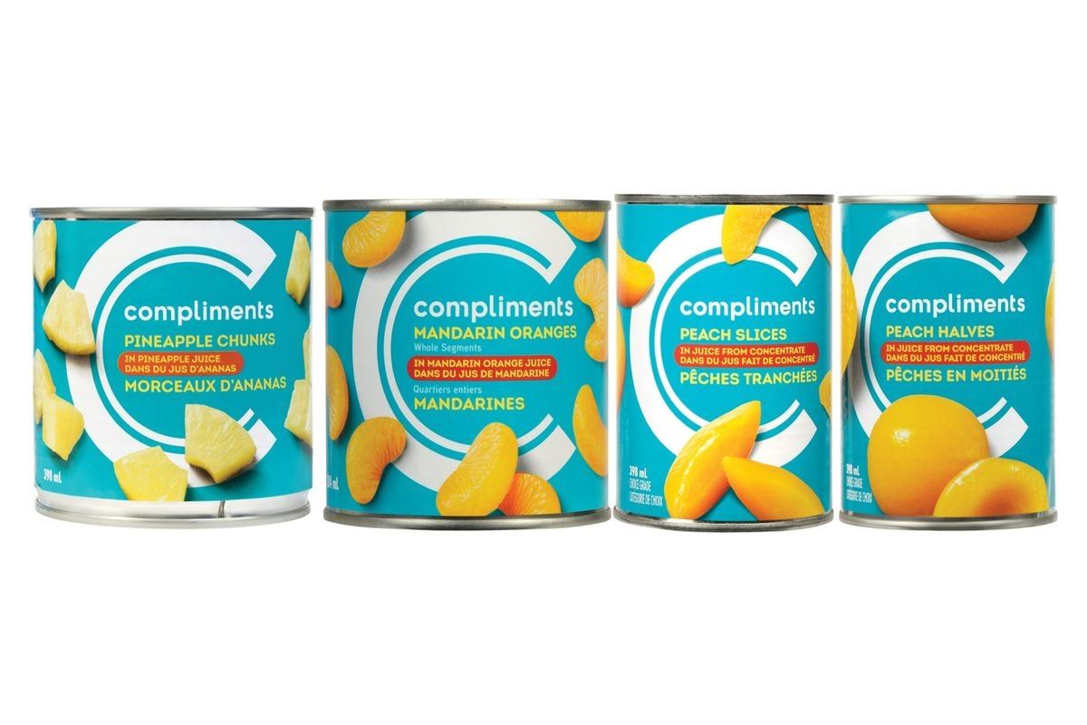Compliments Canned Fruits