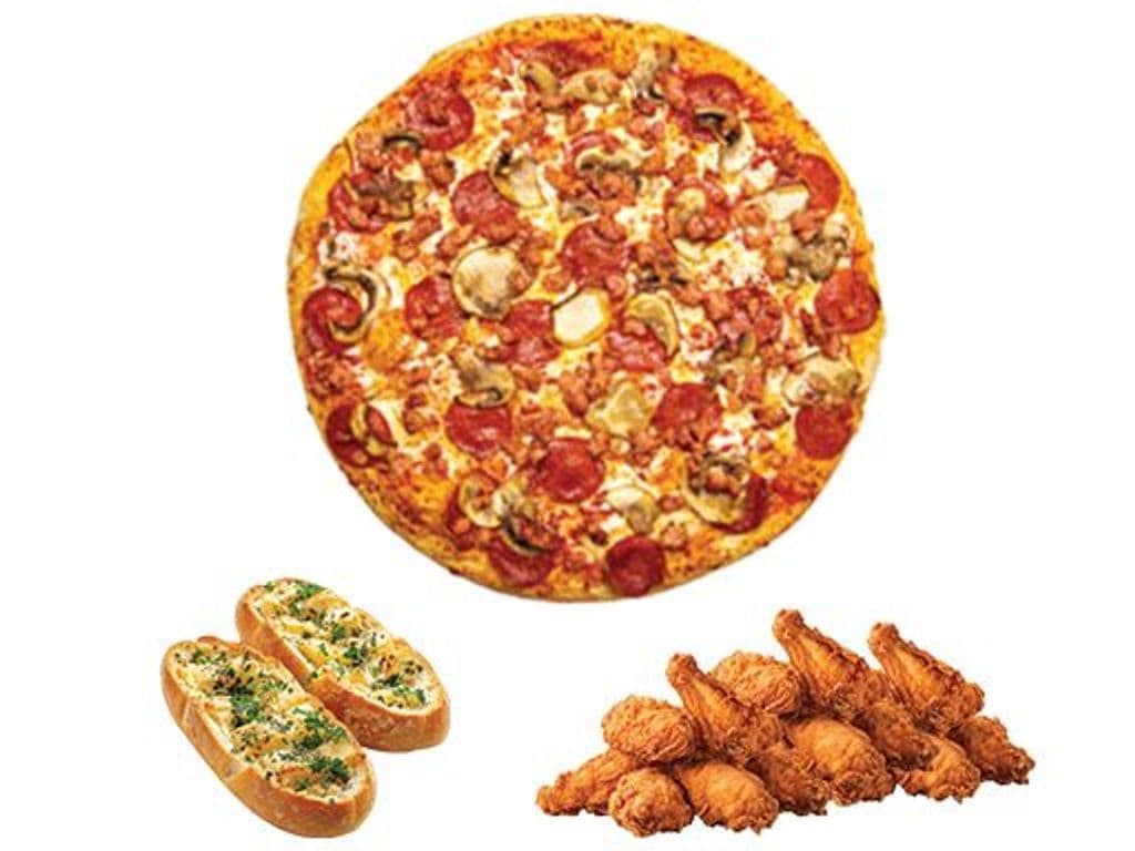 Your Deal (1 Medium Pizza, 25 Wings & Garlic Bread)