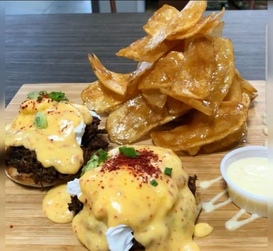 Bulgogi eggs Benedict