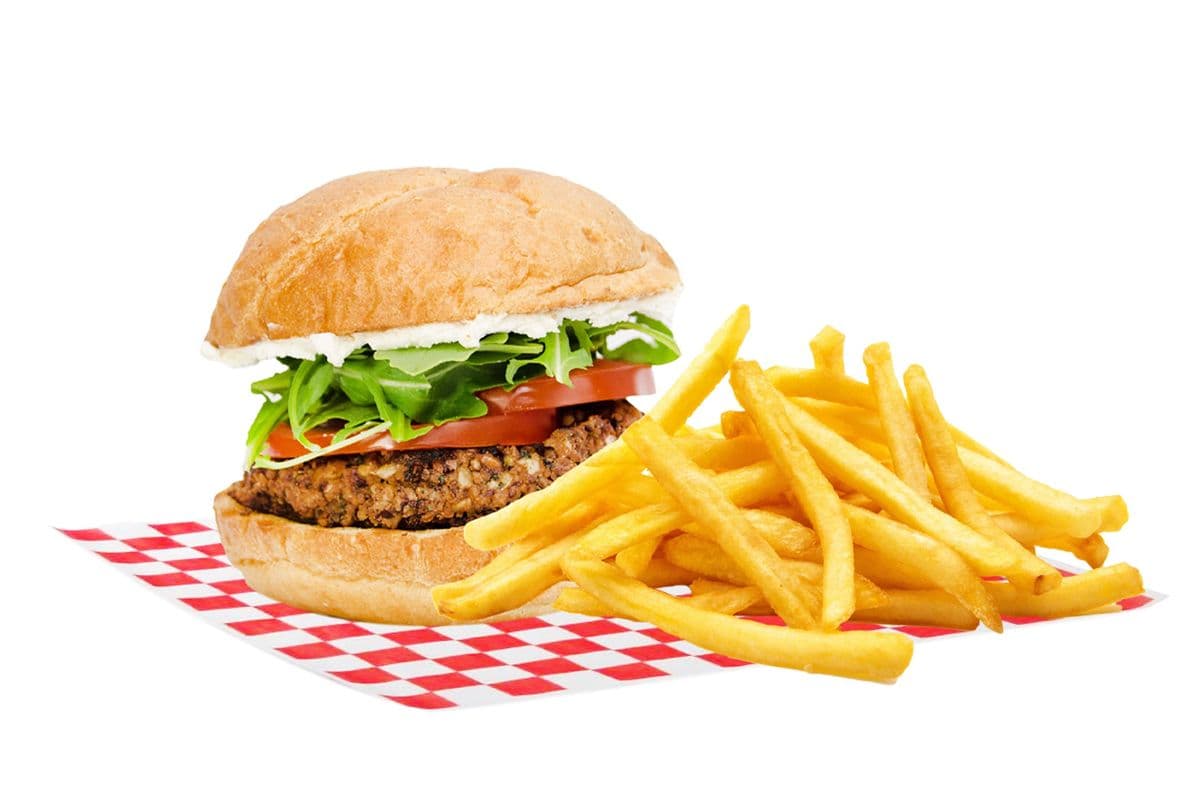 Vegan Smash Burger Combo