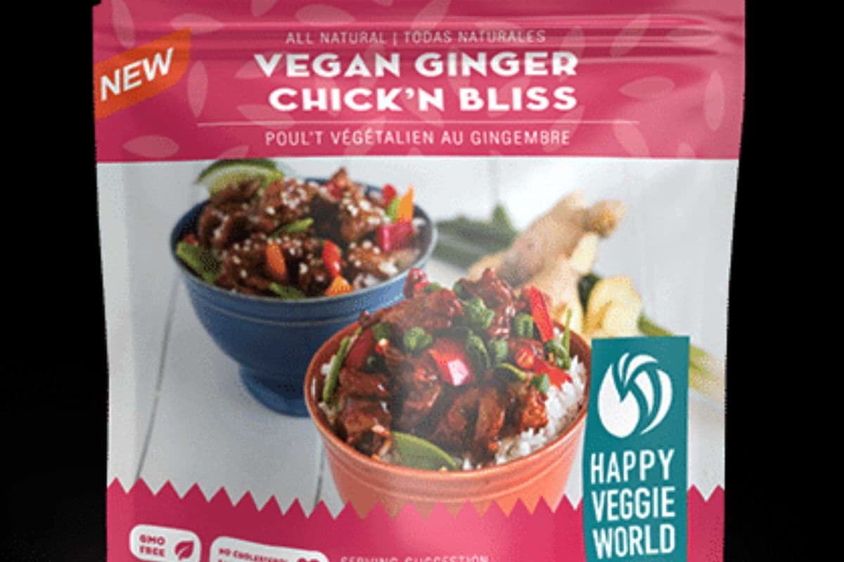 Happy Veggie World - Ginger Chick'n Bliss