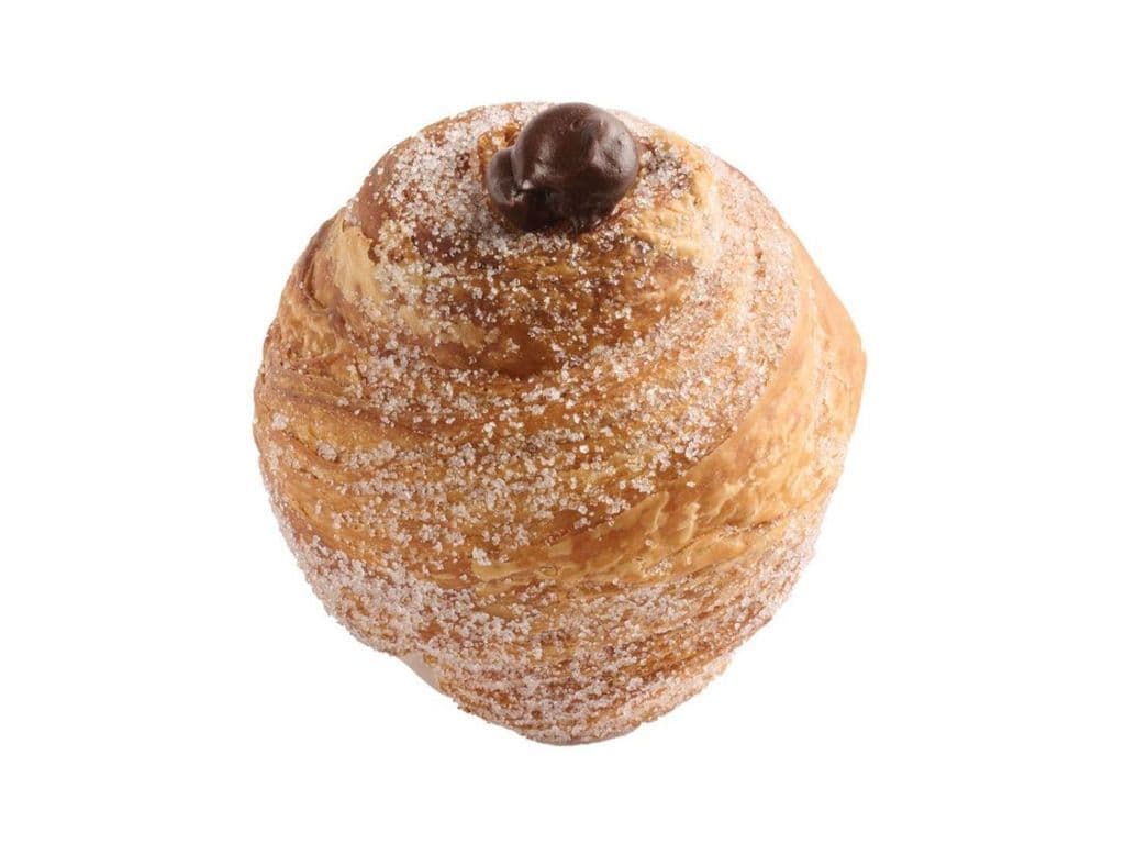 Chocolate Bavarian Kreme Cruffin