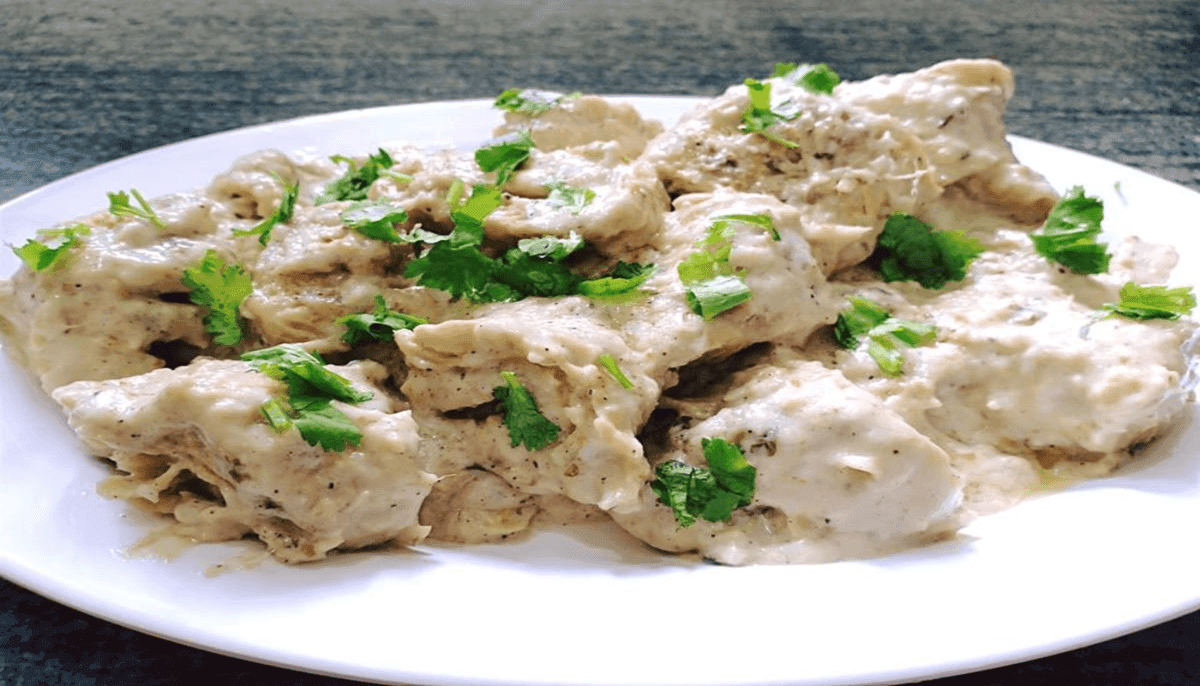 Malai soya Chaap-Dry & a butter naan