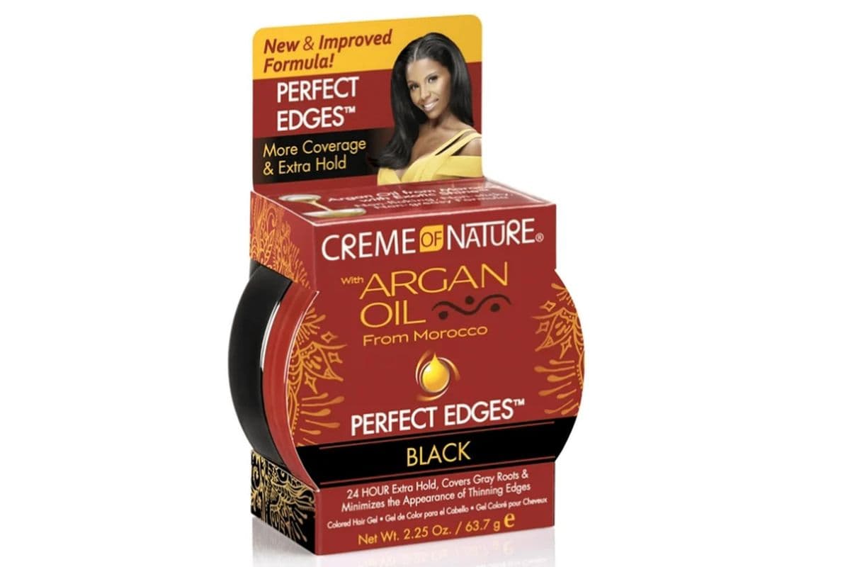 Creme of Nature Egde Gel Blk (2.25 oz)