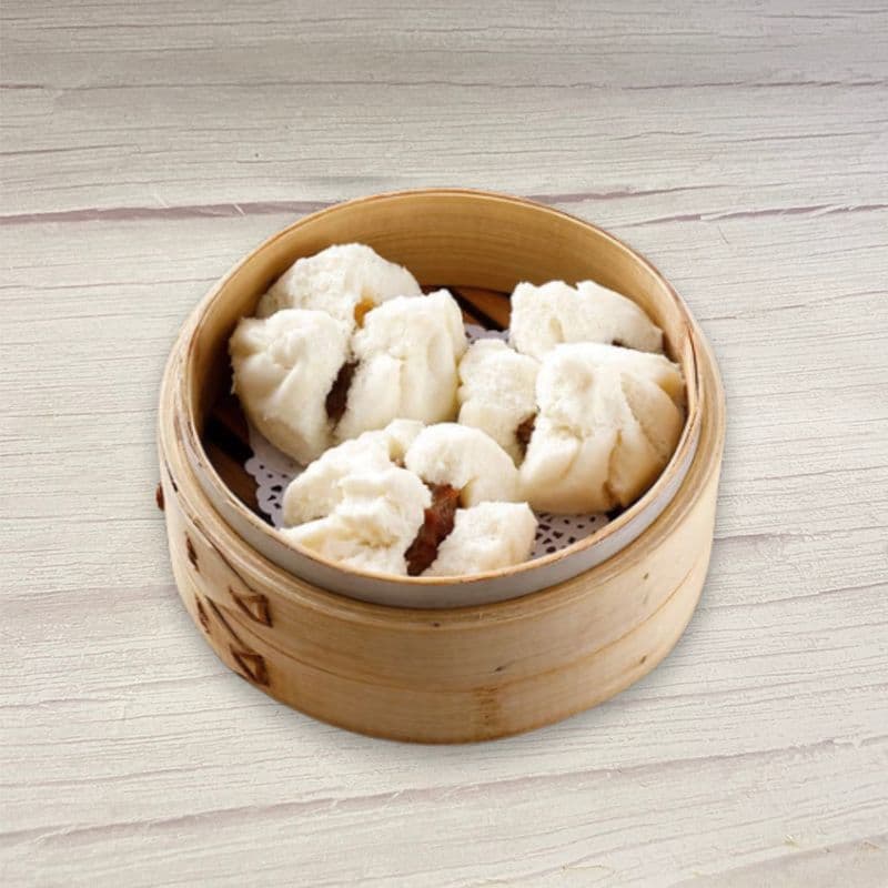 Steamed B.B.Q. Pork Buns / 蠔皇叉燒包