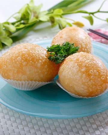 34. Deep Fried Stuff Pork Dumplings 34. 安蝦咸水角
