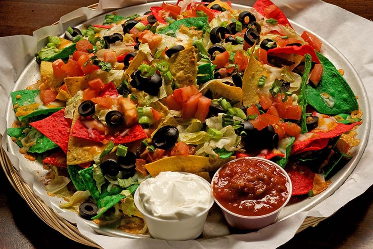 Regular Veggie Nachos