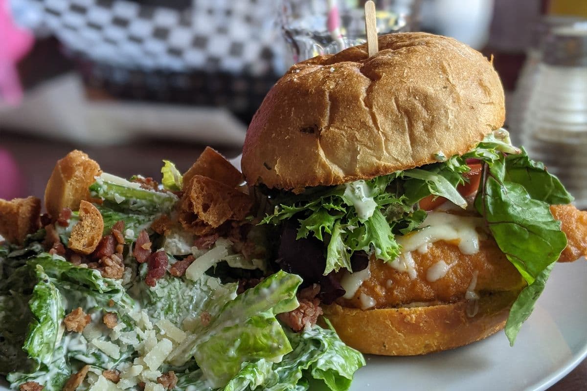 Buffalo Ranch Crispy Chicken Sandwich
