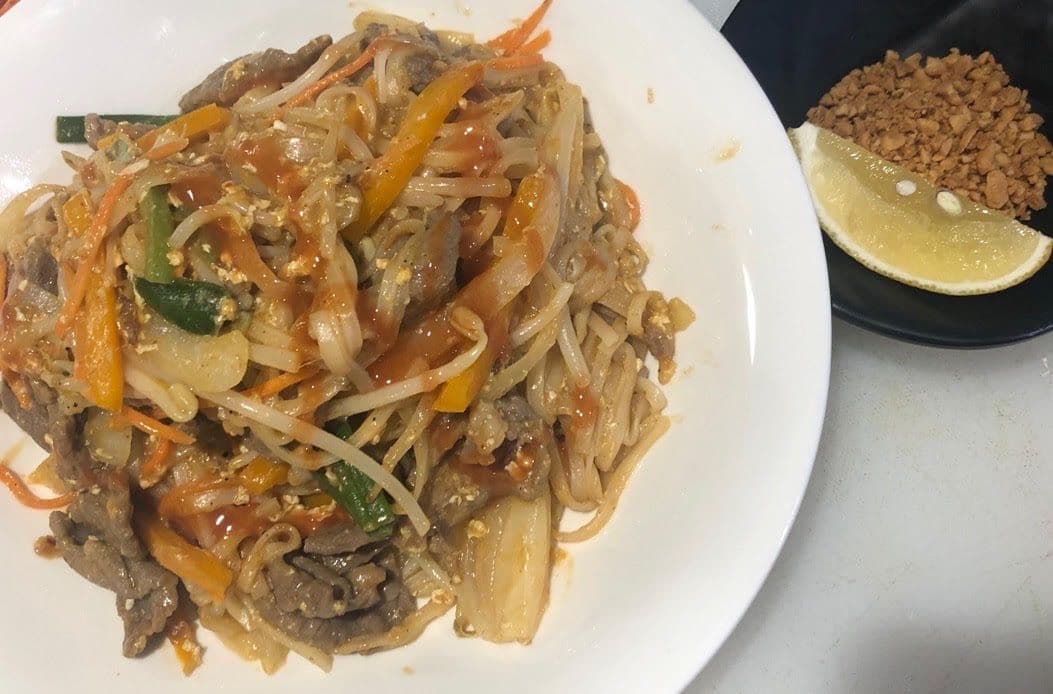 Beef Pad Thai