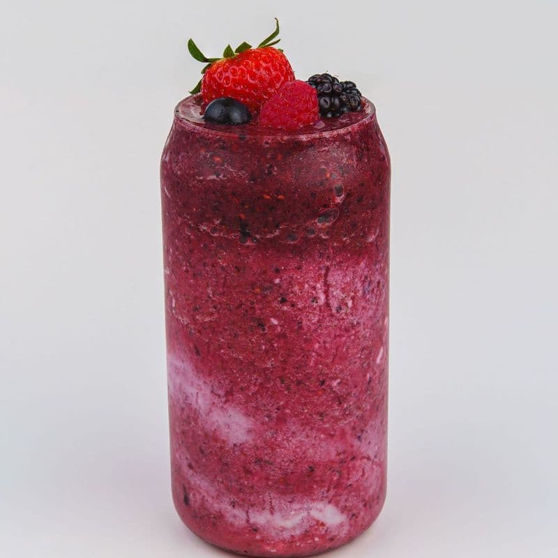 Mint Mixed Blueberry Smoothie