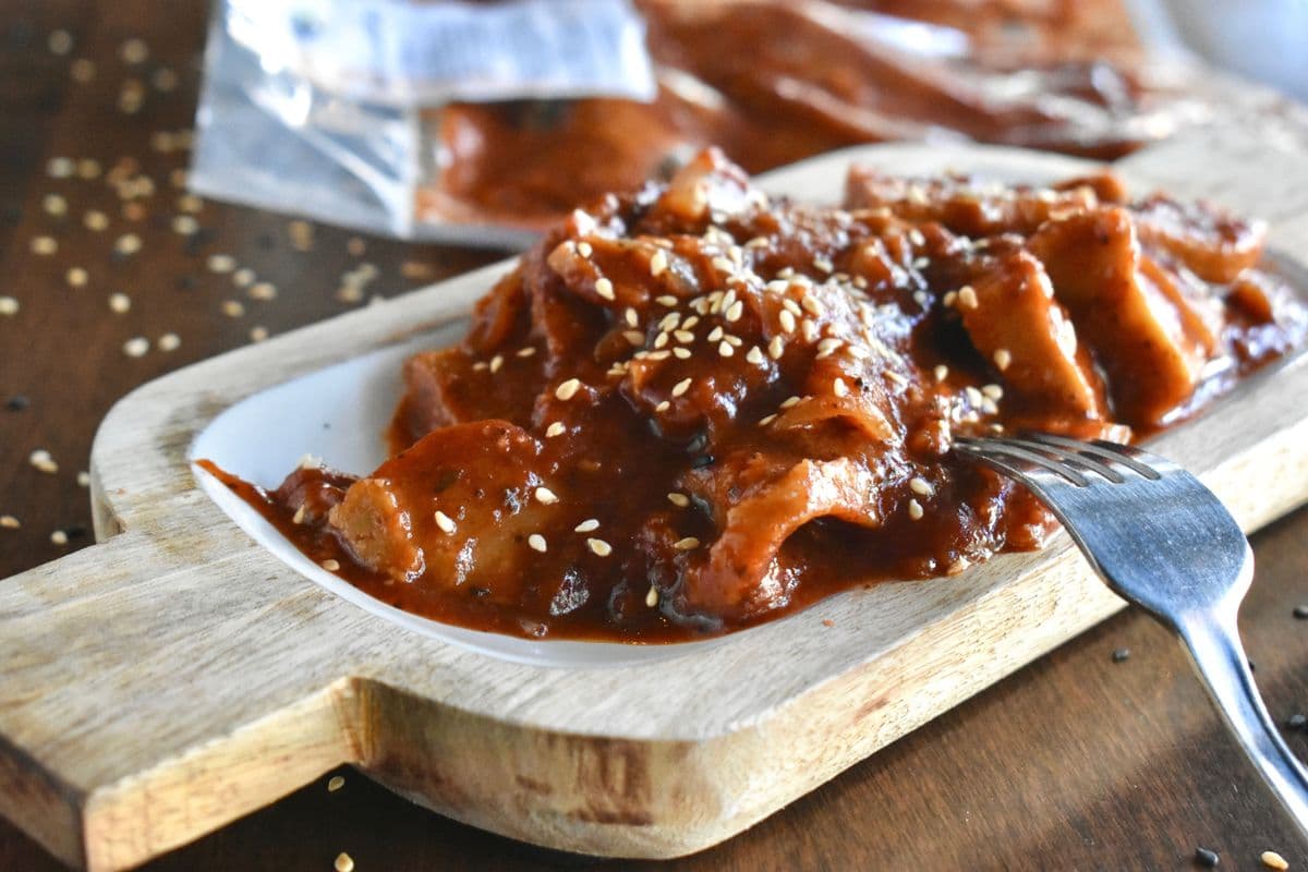 Seitan thaï maison / Homemade thaï seitan
