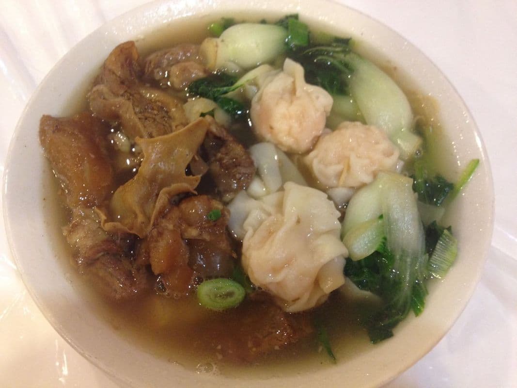 169. Beef Stew and Wonton Noodles in Soup