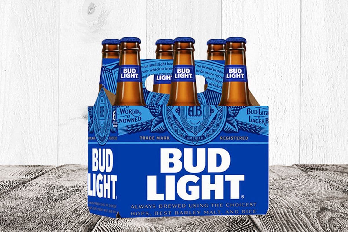 Bud Light (6-pack of 341 ml Bottles)