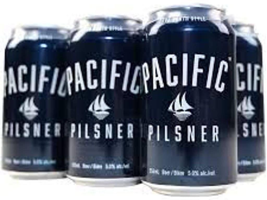Pacific Pilsner Cans (355 ml x 6 ct)