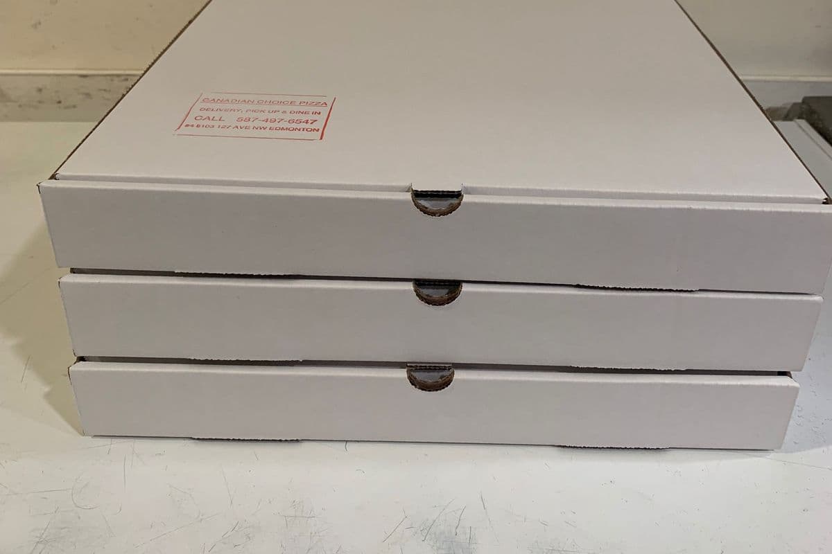 Three 12" Medium Specialty Pizza