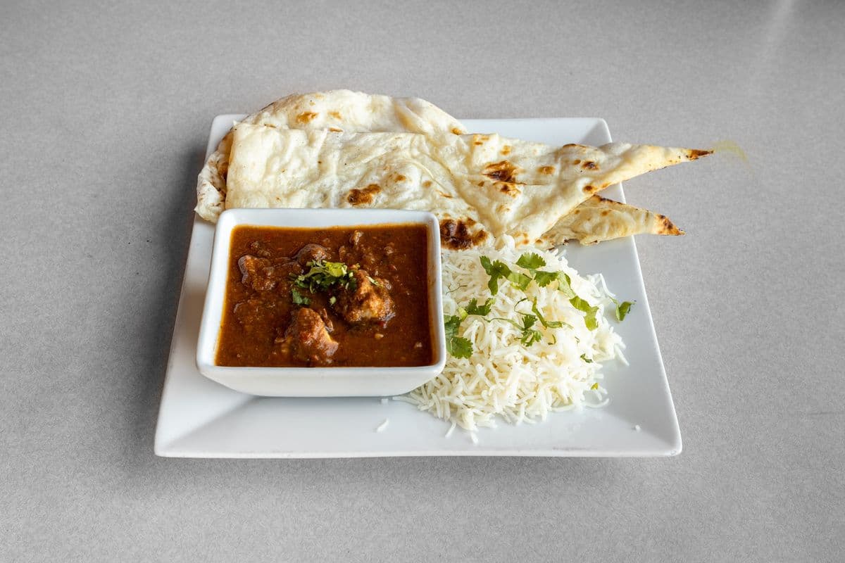 Lamb Vindaloo Thali Platter