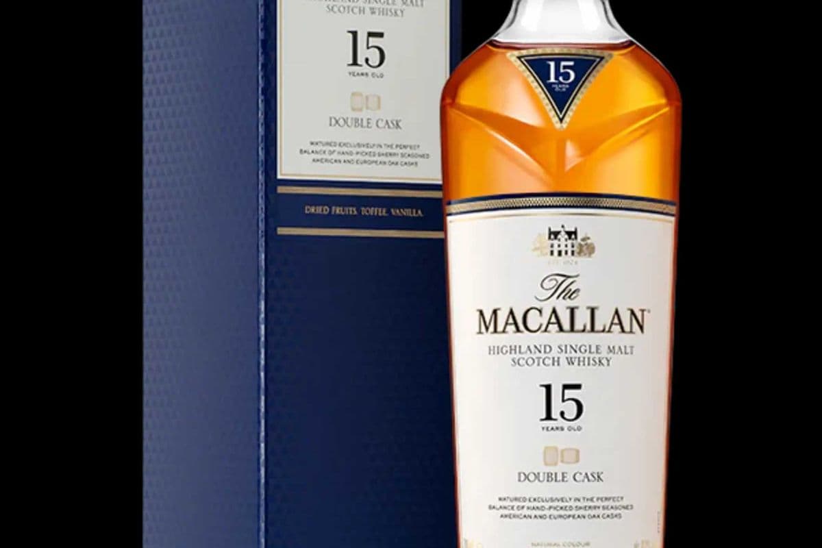 THE MACALLAN DOUBLE CASK 15 YEAR OLD (1 x 750ML)