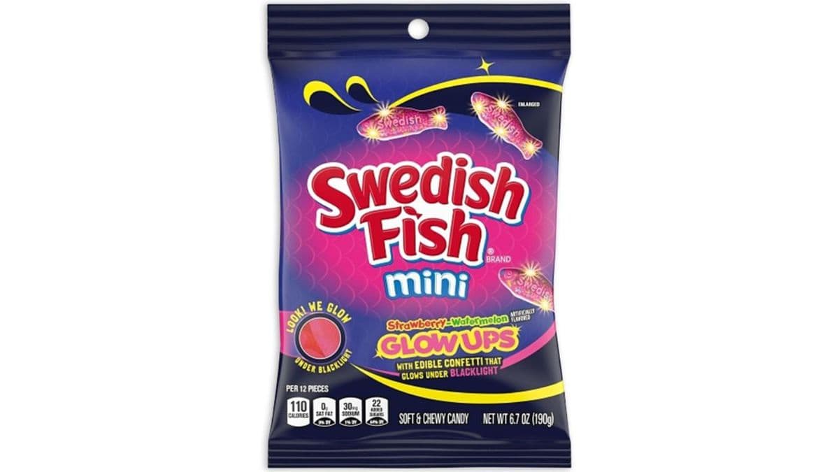 Swedish Fish Mini Glow Ups Peg Bag - MEXICO