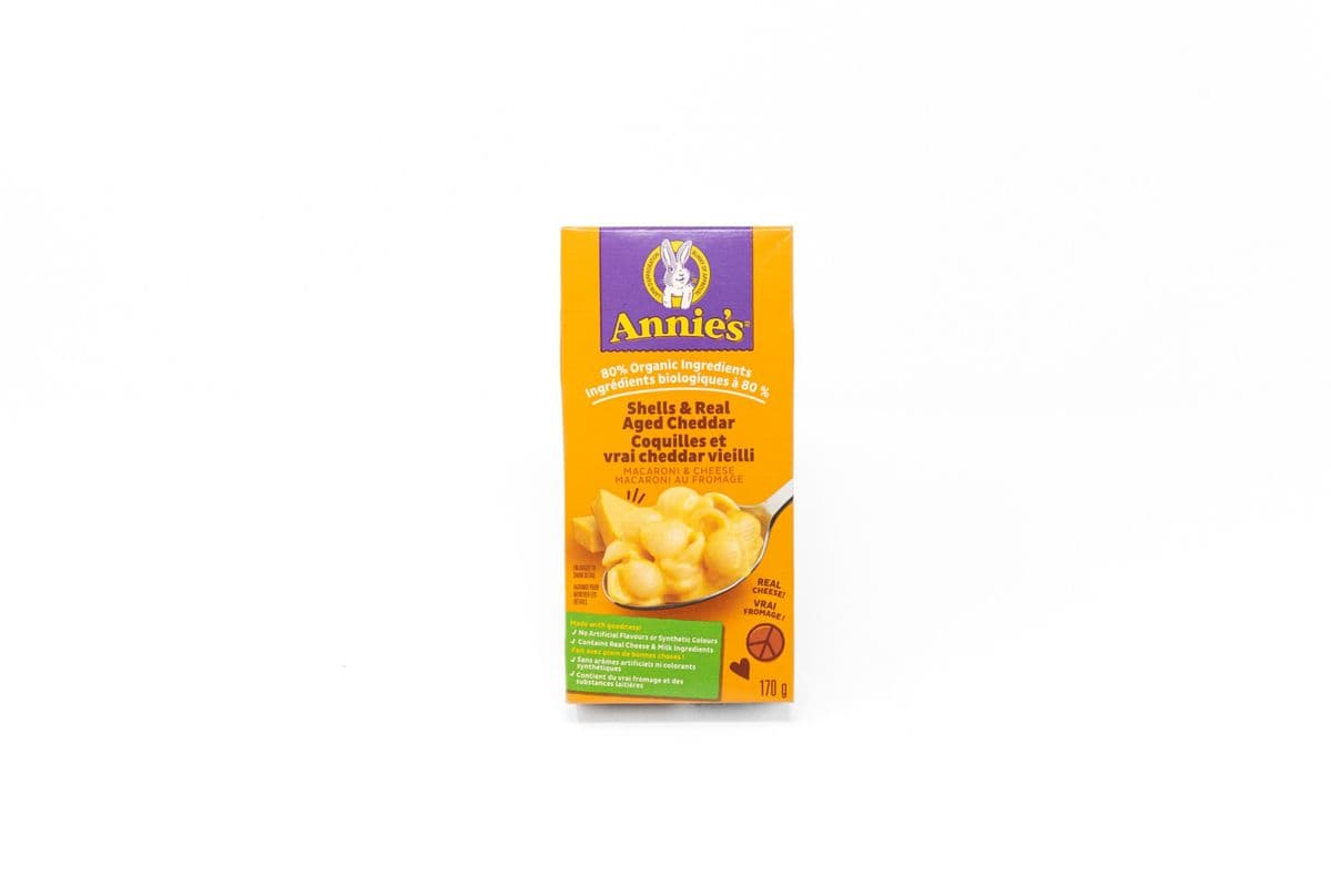 Annie’s Shells & Aged Cheddar (170 g)