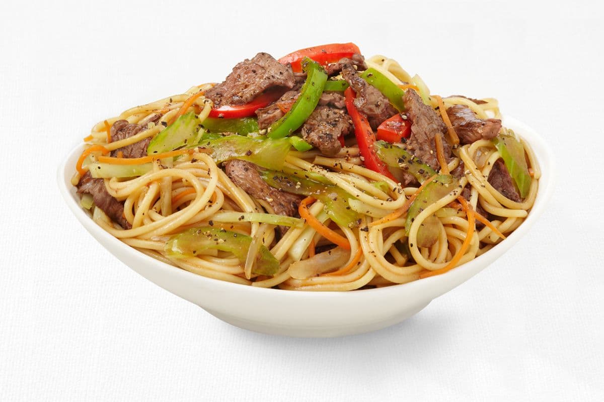 Nouilles Shanghai au boeuf au poivre noir / Shanghai Noodles with Black Pepper Beef