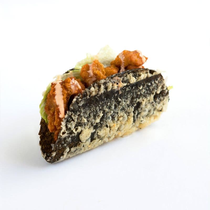 Chicken Karaage Nori Taco