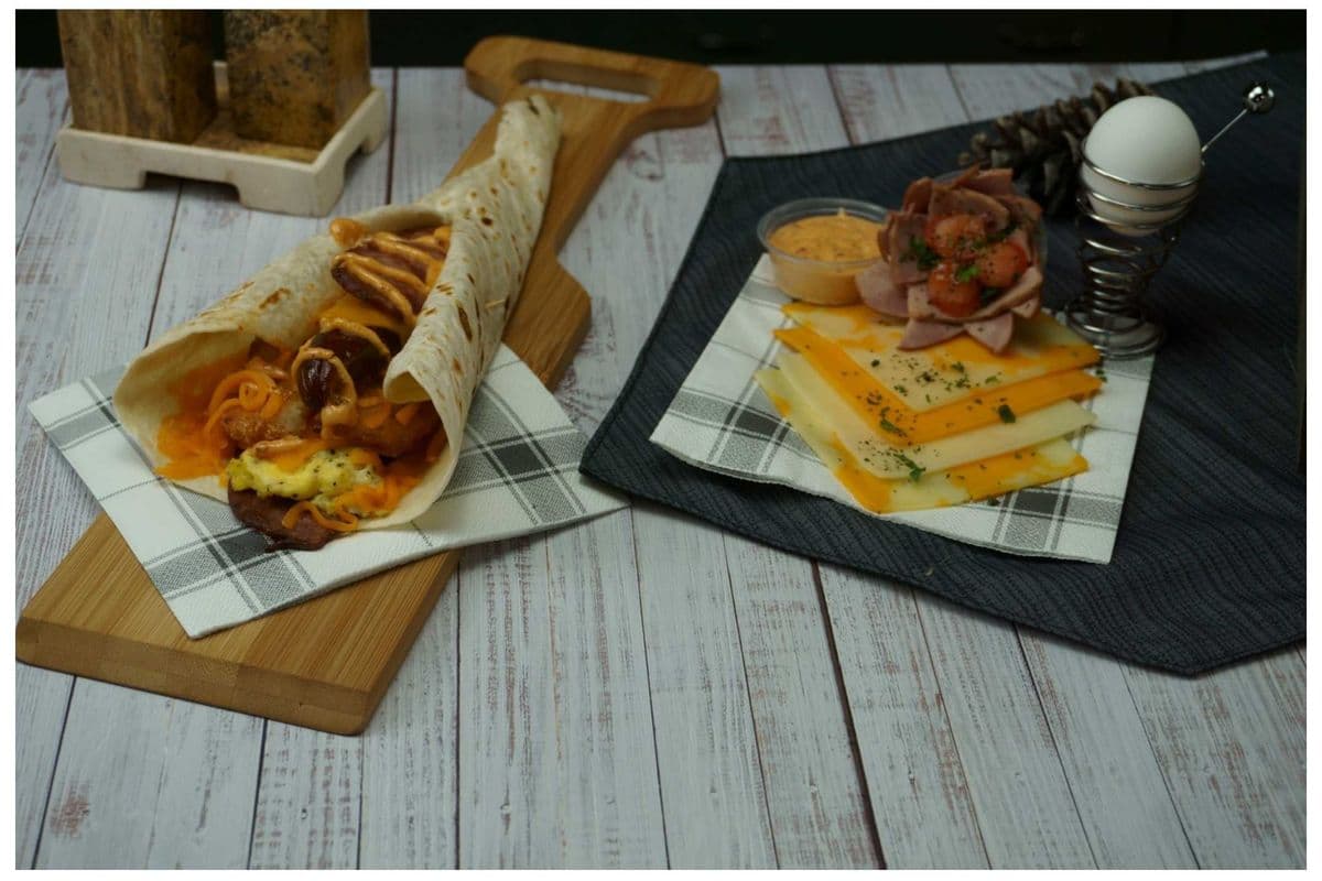 Bacon Breakfast Wrap
