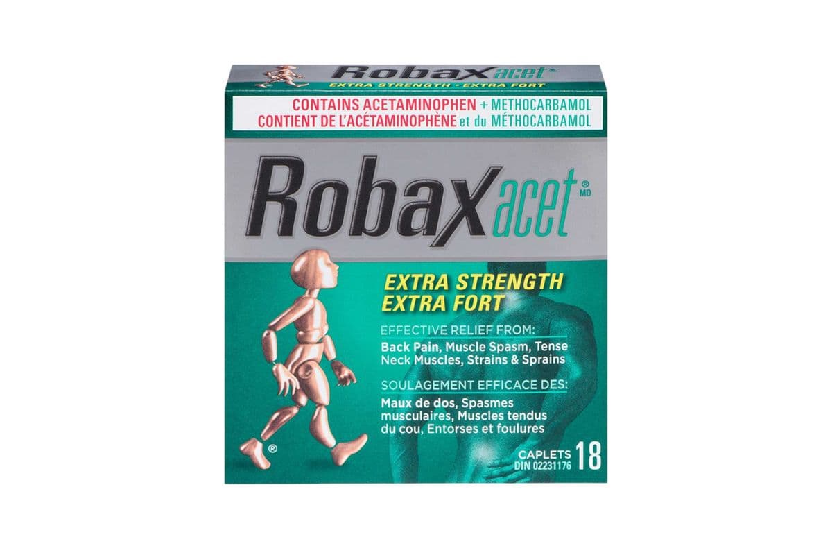 Robax Acet extra strength (18 caplets)