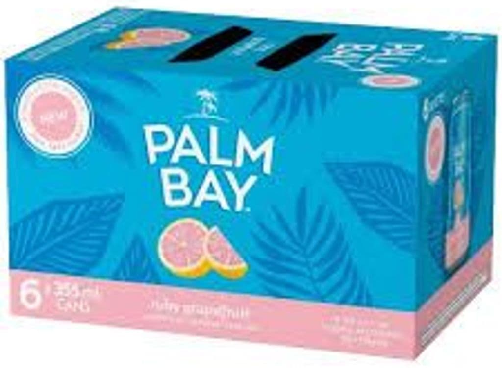 Palm Bay Ruby Grapefruit Malt Beverage Cans (355 ml x 6 ct)