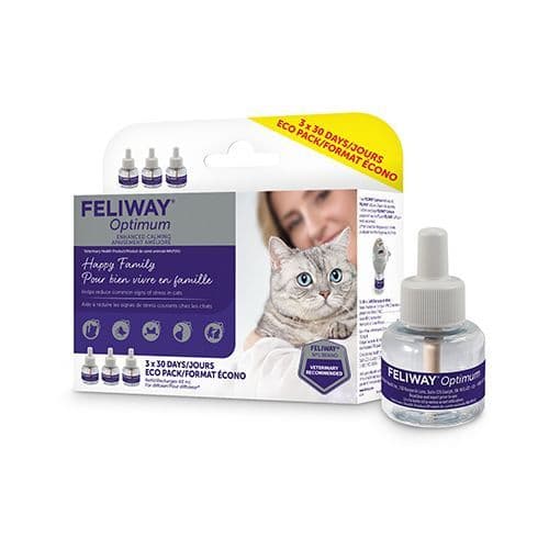 Feliway Optimum 30 Day Refill (3 Pack)