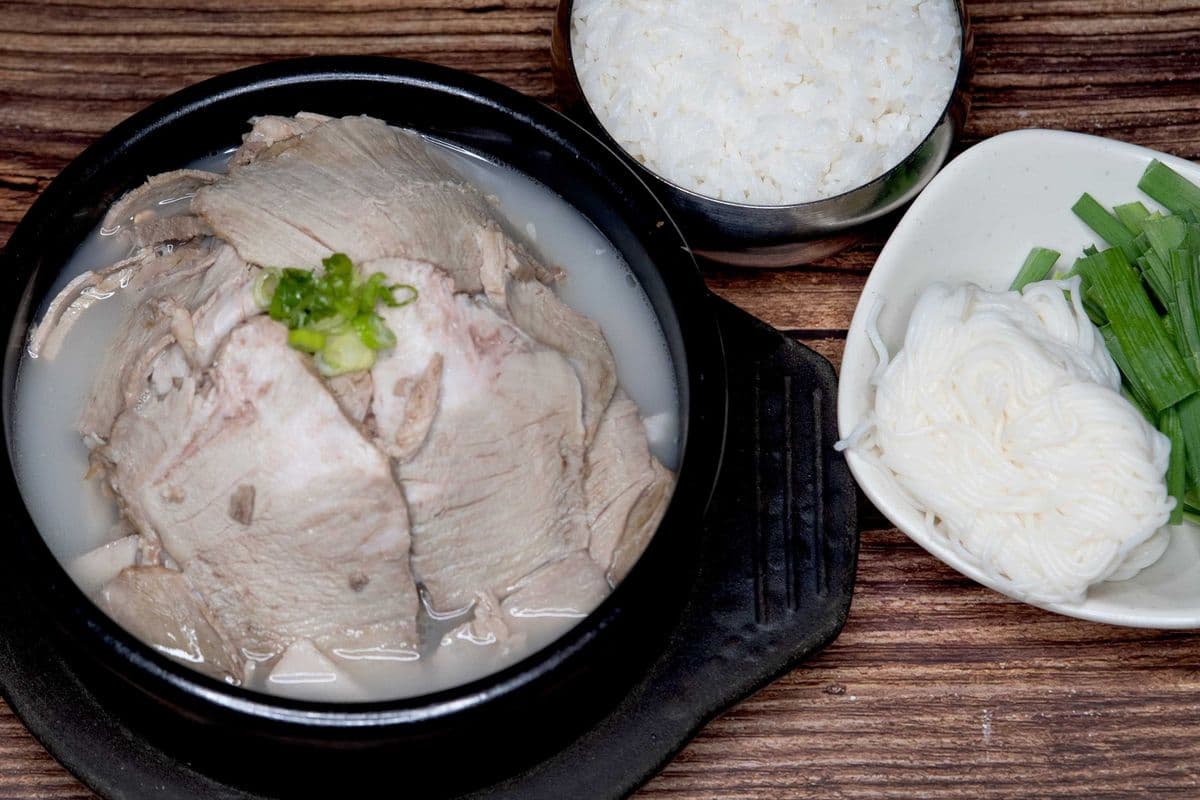 Pork and Rice Soup(돼지국밥)