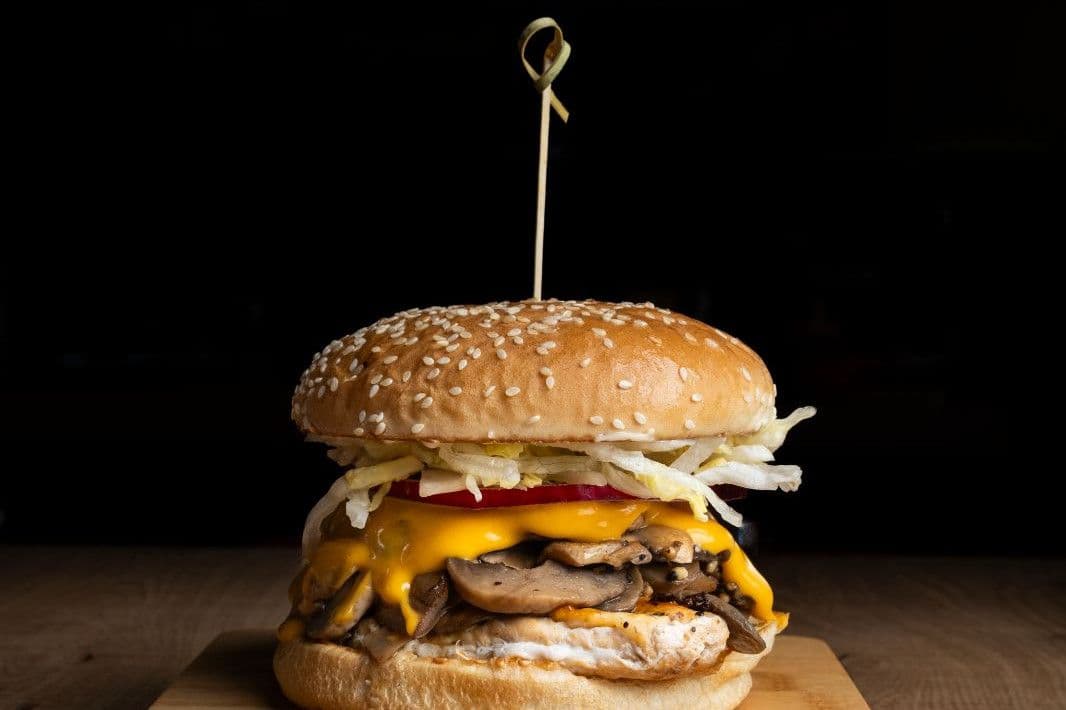 Chicken Cheddar Mushroom Melt