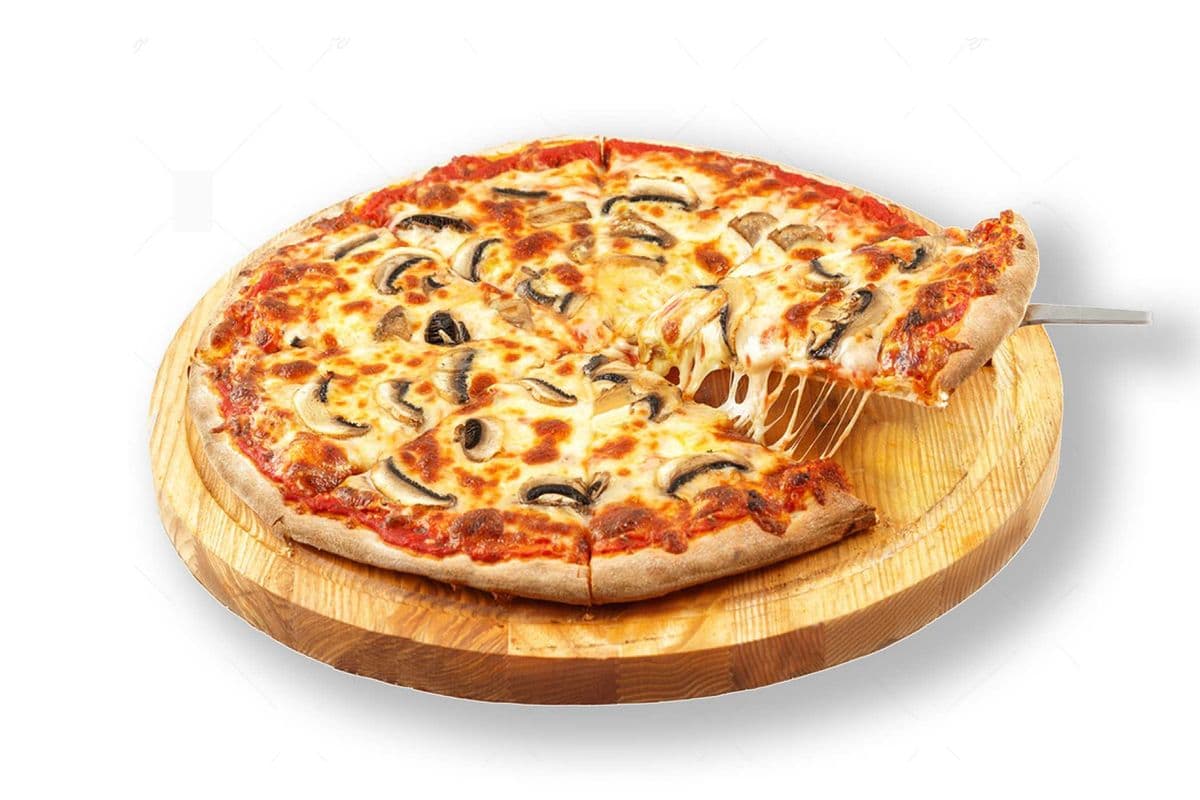 13" Mushroom Pizza