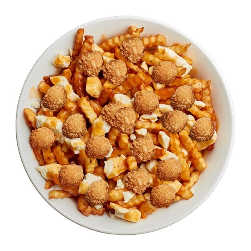 Poutine poulet popcorn - régulière / Chicken Popcorn Poutine - Regular