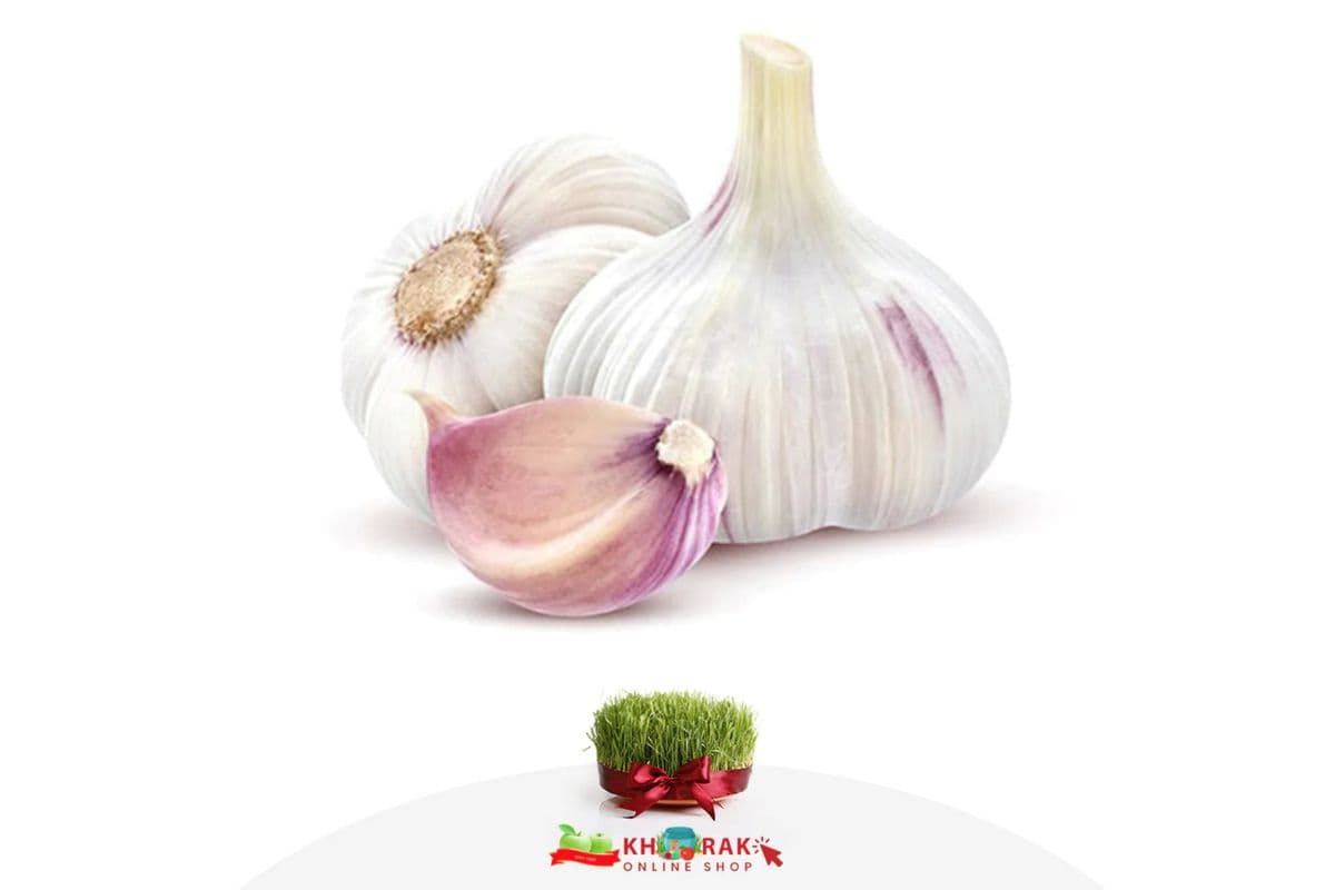 Fresh Whole Purple Garlic