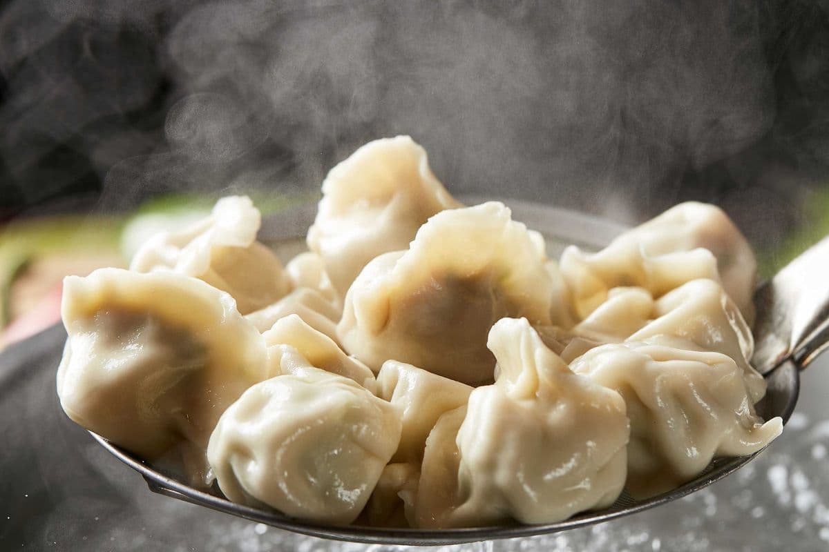Homemade Pork and Cabbage Dumplings
