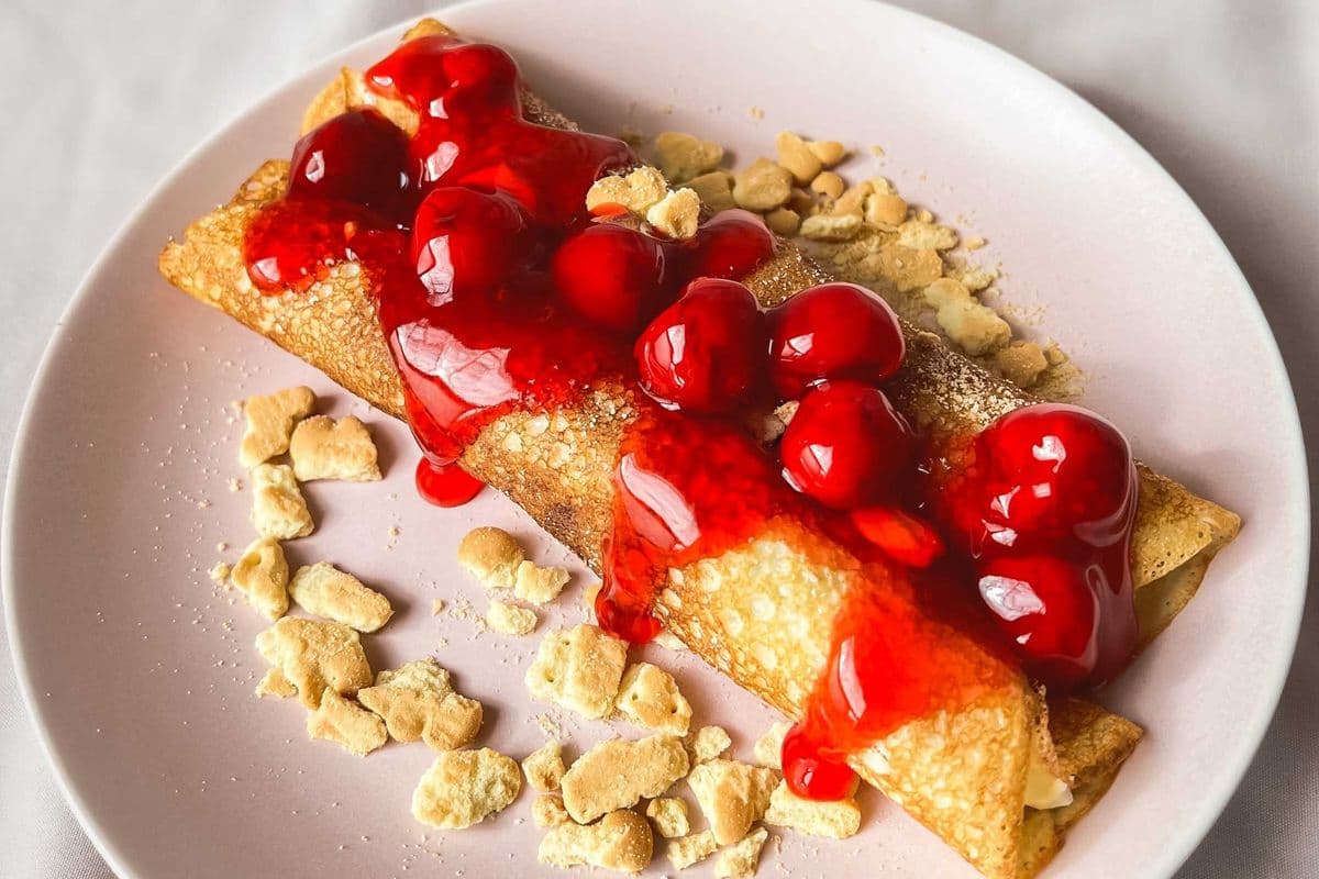 Cheesecake Crepe