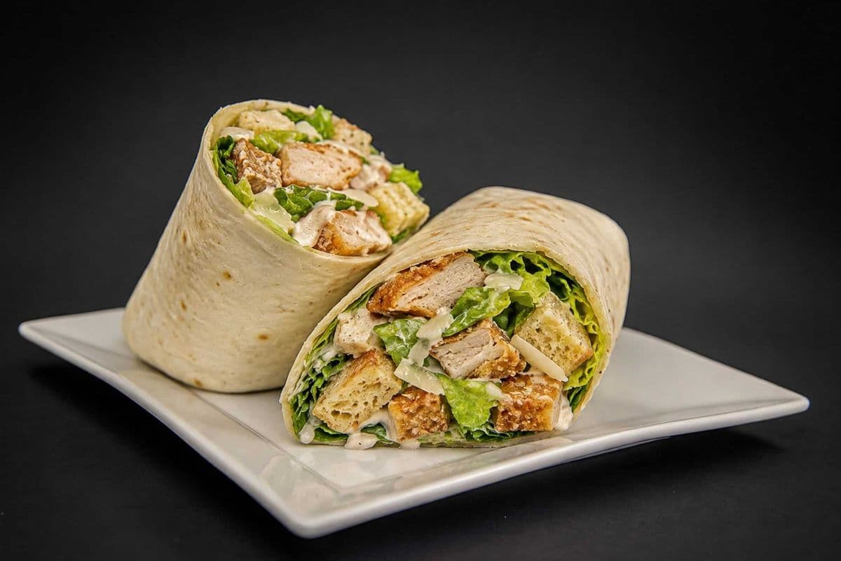 3. Classic Caesar Wrap