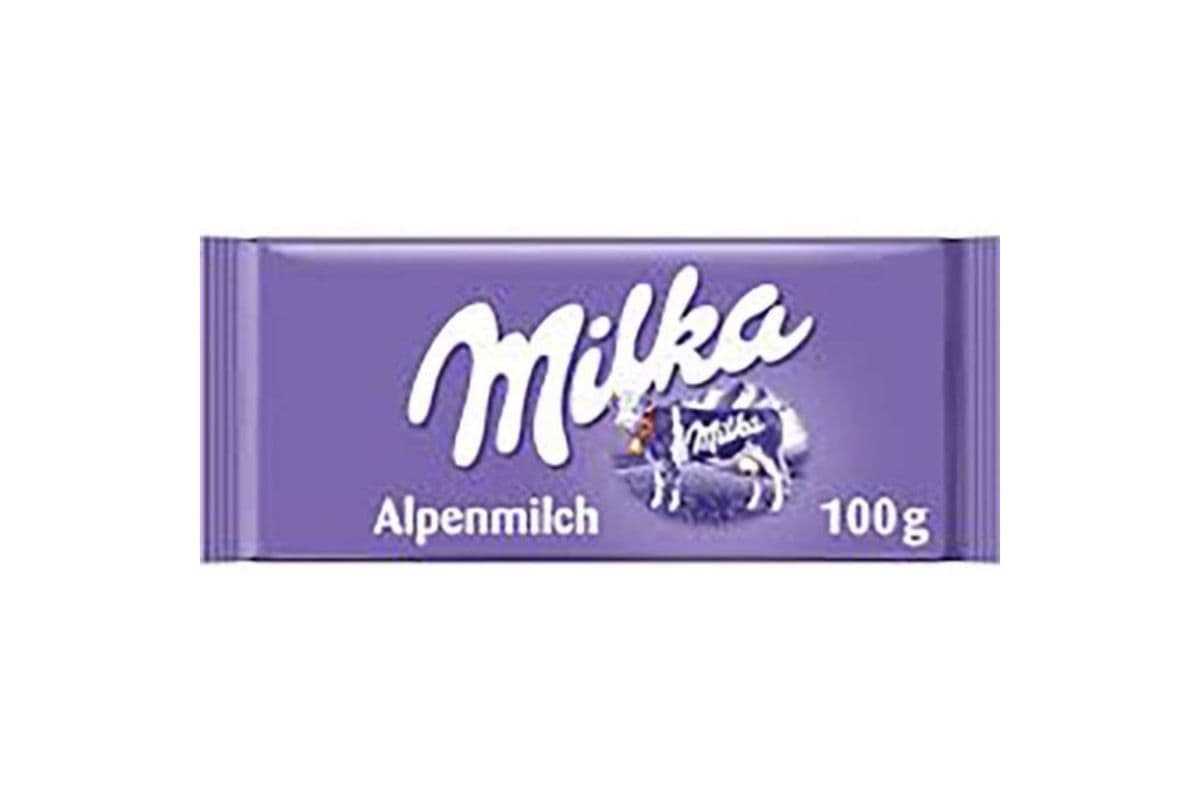 Milka Alpine Chocolate Bar (100 gr)