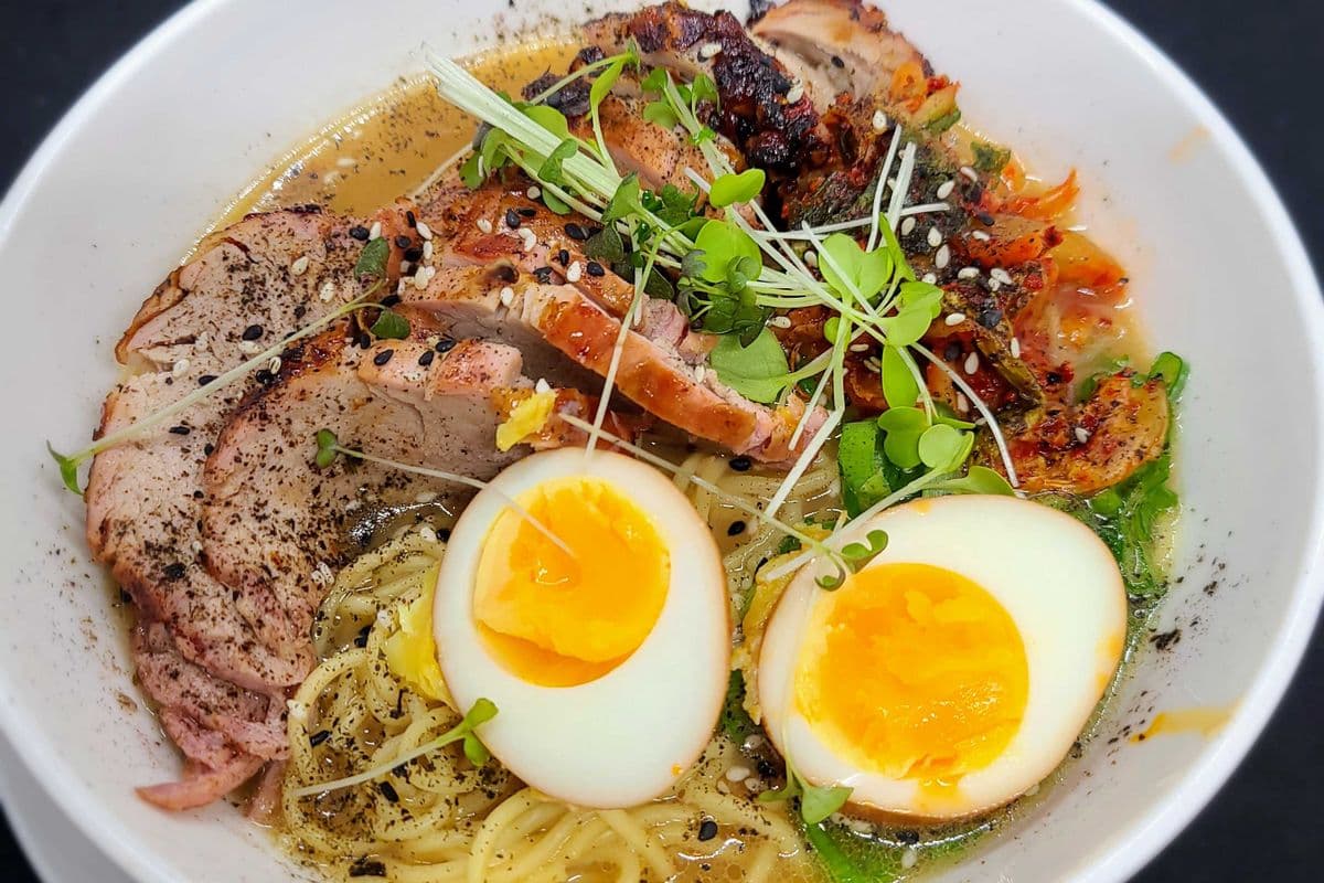 Pork Belly Ramen Soup