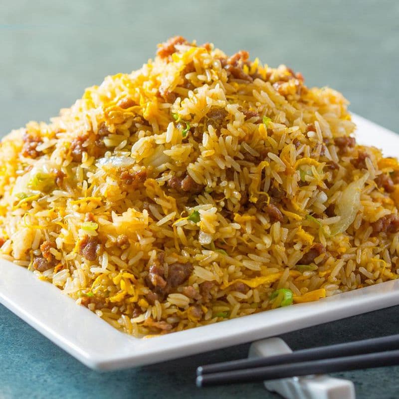 Minced Beef Fried Rice 生炒牛肉飯