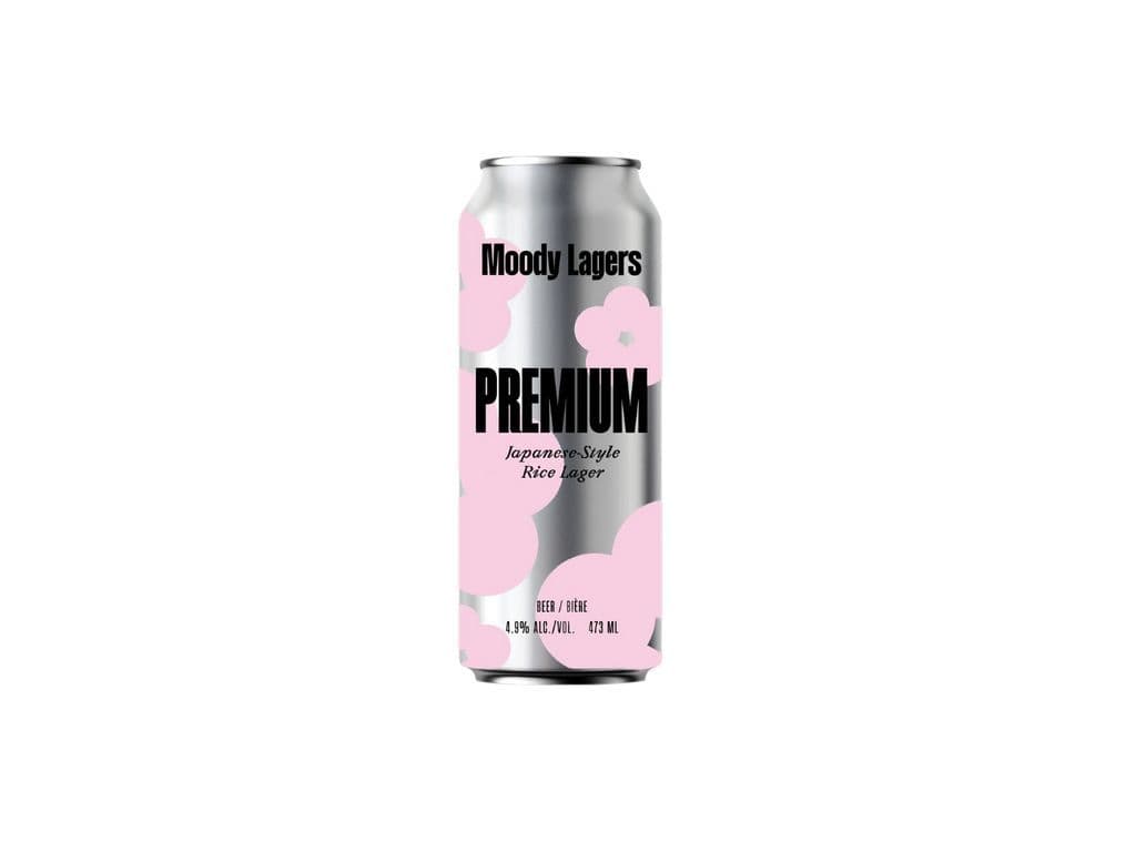 Moody Ales - Premium Japanese Lager (473ml)