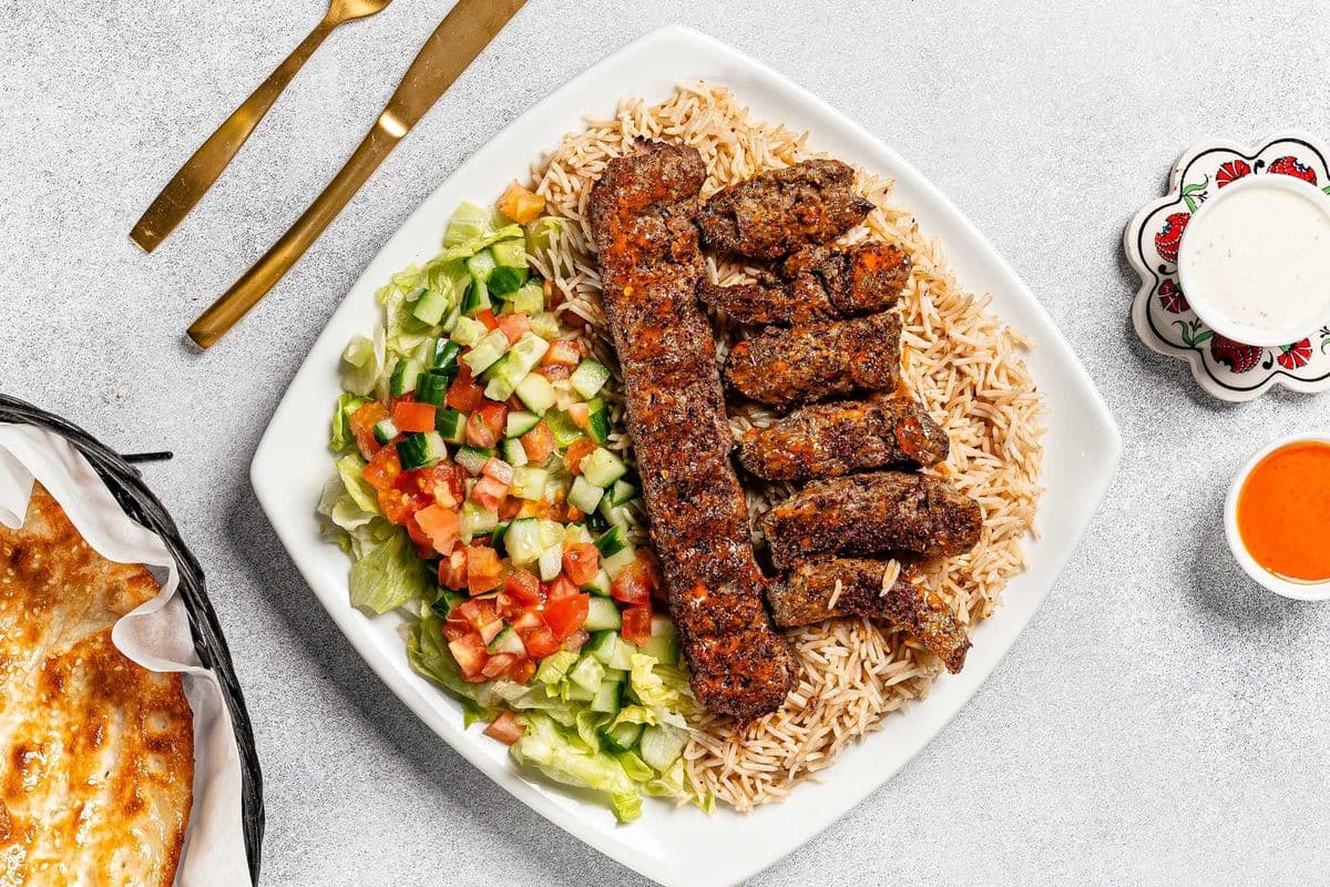Bakhtar Kabab Meal