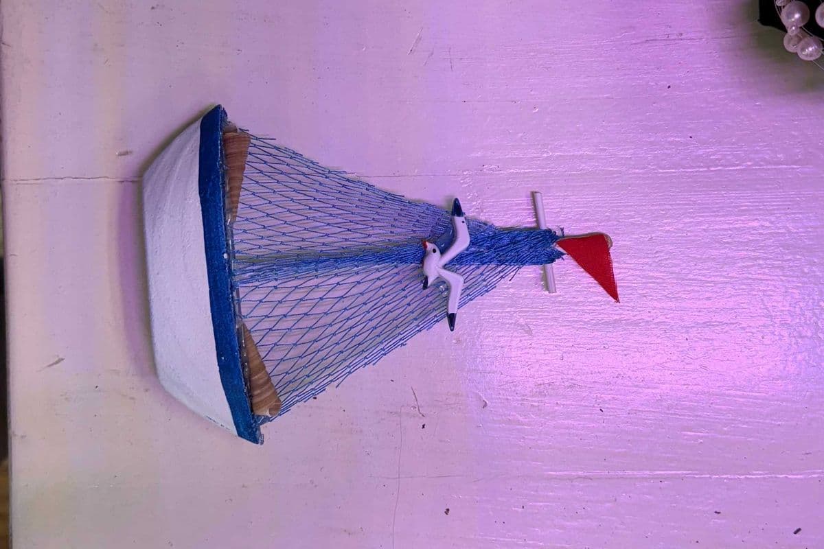 mini decorative sailboat