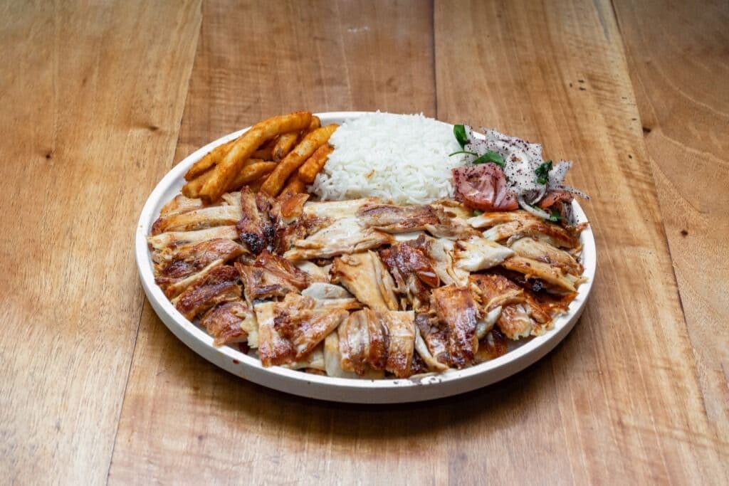 CHICKEN DONER PLATE