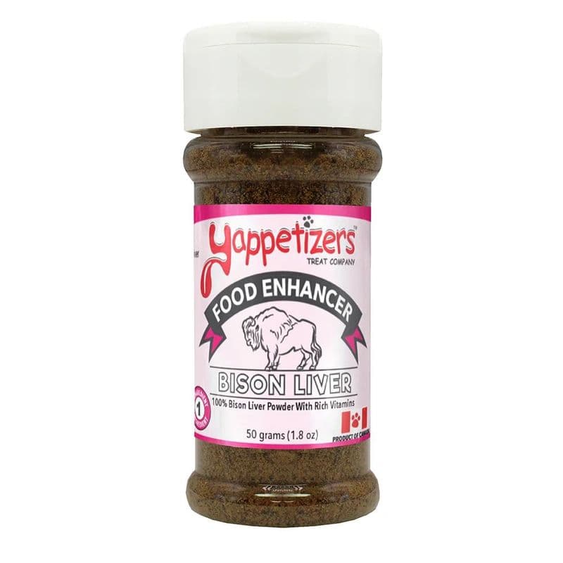 Yappetizers - Bison Liver Food Enhancer (Topper) - Shaker bottle - 50g